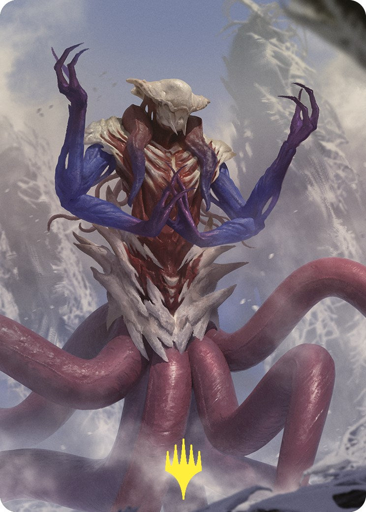 Zhulodok, Void Gorger Art Card (Gold-Stamped) [Commander Masters Art Series] | Gear Gaming Bentonville