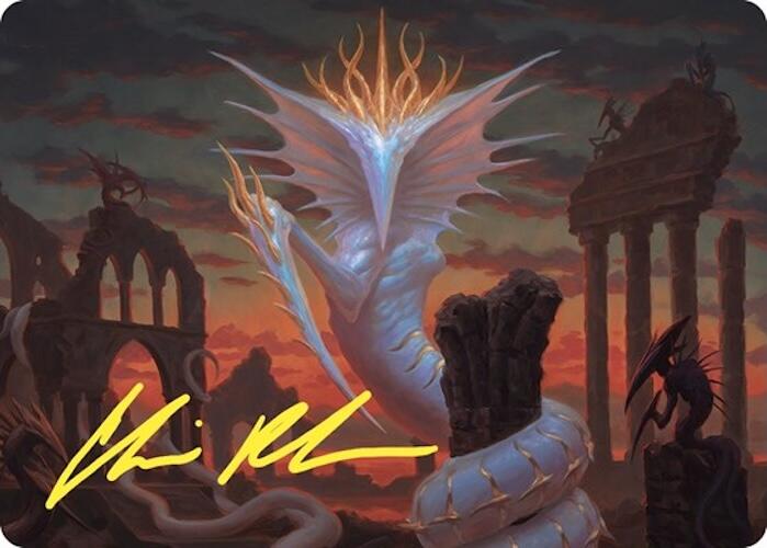 Sliver Gravemother Art Card (Gold-Stamped Signature) [Commander Masters Art Series] | Gear Gaming Bentonville