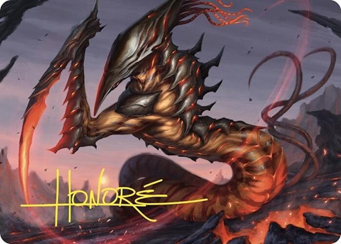 Blade Sliver Art Card (Gold-Stamped Signature) [Commander Masters Art Series] | Gear Gaming Bentonville