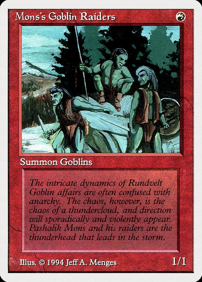 Mons's Goblin Raiders [Summer Magic / Edgar] | Gear Gaming Bentonville