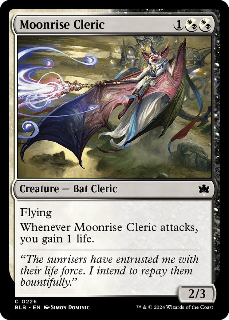 Moonrise Cleric [Bloomburrow] | Gear Gaming Bentonville