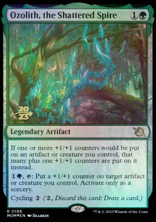 Ozolith, the Shattered Spire [March of the Machine Prerelease Promos] | Gear Gaming Bentonville