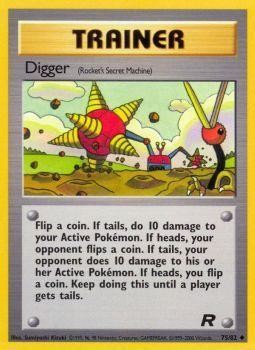 Digger (75/82) [Team Rocket Unlimited] | Gear Gaming Bentonville