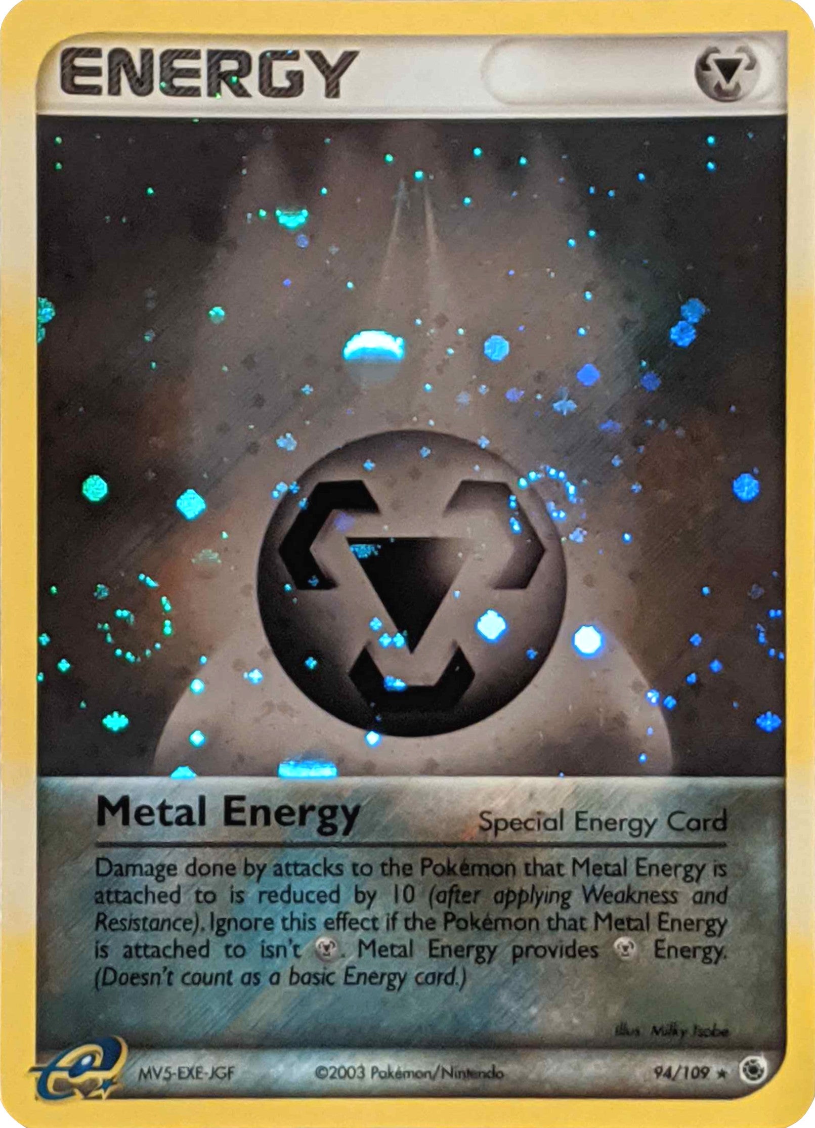 Metal Enery (94/109) (Cosmos Holo) [EX: Ruby & Sapphire] | Gear Gaming Bentonville