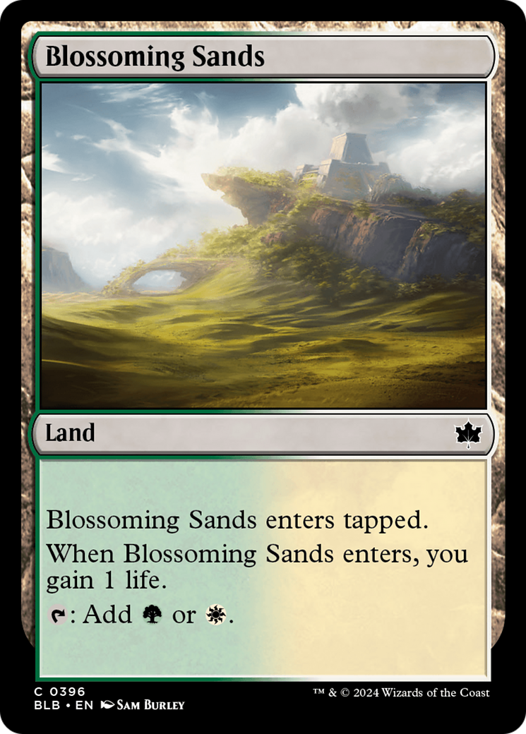 Blossoming Sands [Bloomburrow] | Gear Gaming Bentonville