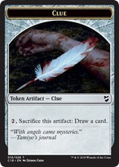 Clue // Construct (021) Double-Sided Token [Commander 2018 Tokens] | Gear Gaming Bentonville