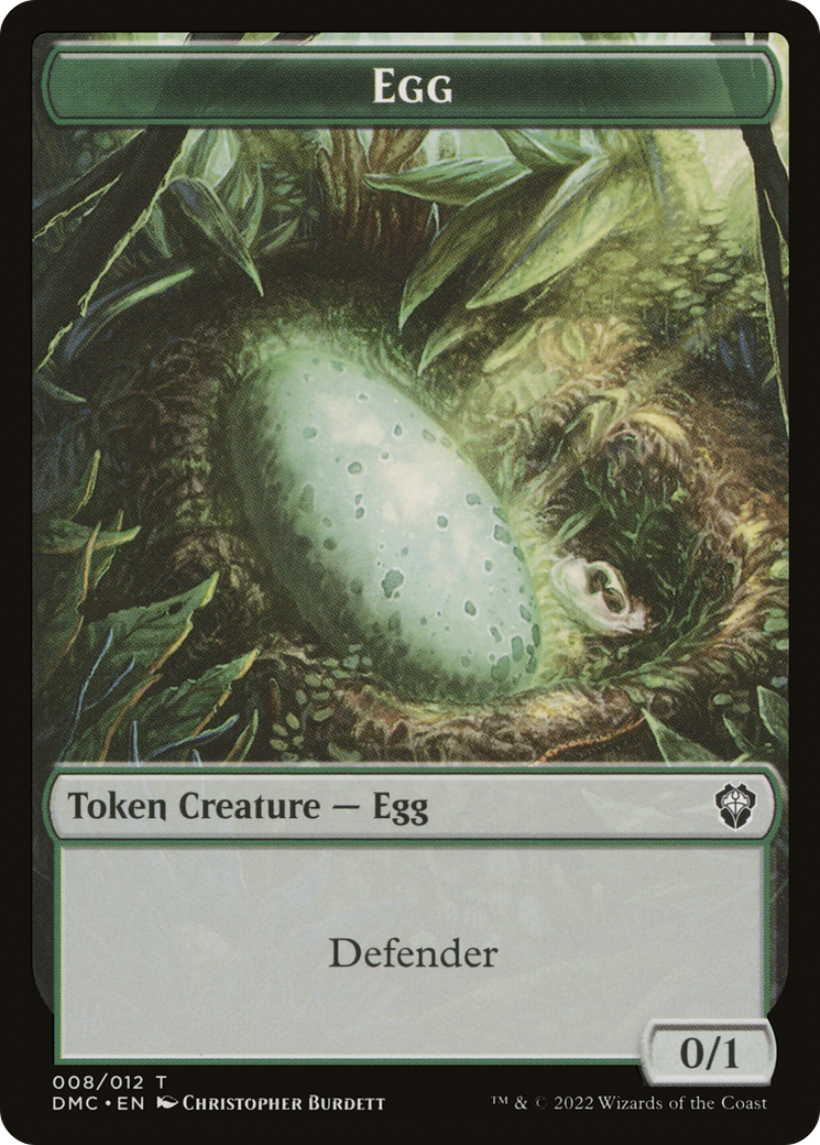 Treasure // Egg Double-Sided Token [Secret Lair Drop Series] | Gear Gaming Bentonville