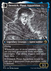 Dennick, Pious Apprentice // Dennick, Pious Apparition (Showcase Eternal Night) [Innistrad: Midnight Hunt] | Gear Gaming Bentonville
