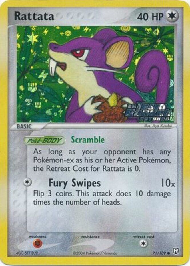 Rattata (71/109) (Stamped) [EX: Team Rocket Returns] | Gear Gaming Bentonville