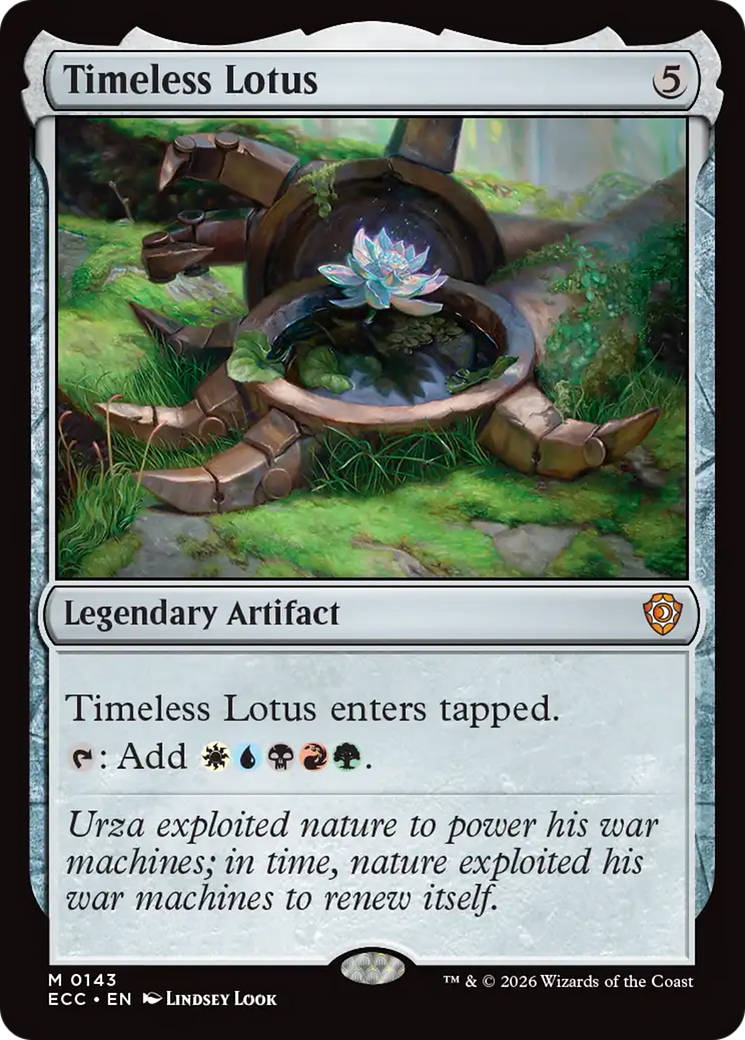 Timeless Lotus [Lorwyn Eclipsed Commander] | Gear Gaming Bentonville