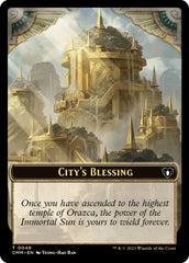 City's Blessing // Dragon Egg Double-Sided Token [Commander Masters Tokens] | Gear Gaming Bentonville