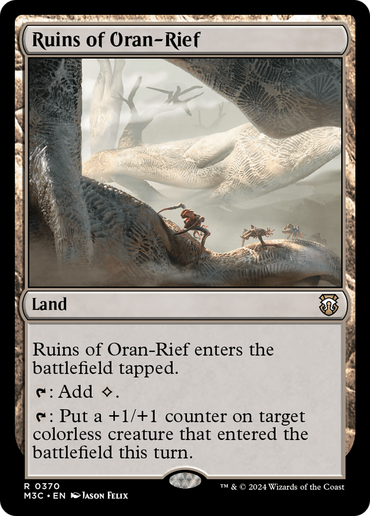 Ruins of Oran-Rief (Ripple Foil) [Modern Horizons 3 Commander] | Gear Gaming Bentonville