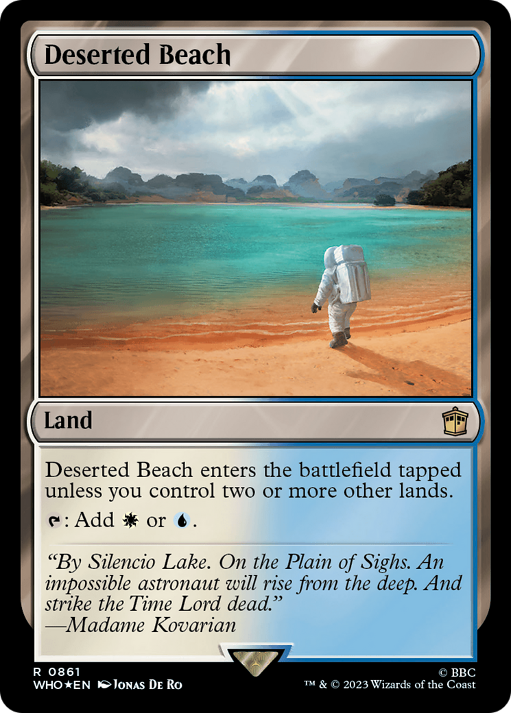 Deserted Beach (Surge Foil) [Doctor Who] | Gear Gaming Bentonville