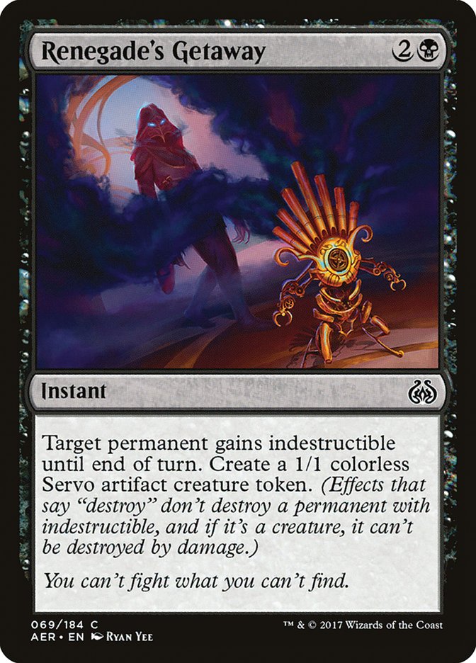 Renegade's Getaway [Aether Revolt] | Gear Gaming Bentonville