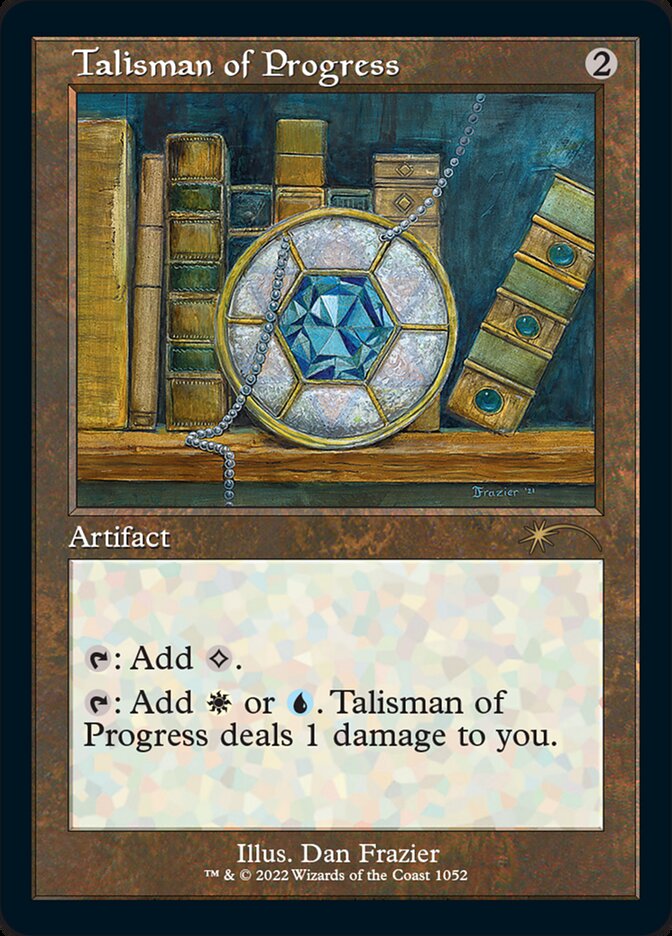 Talisman of Progress (Foil Etched) [Secret Lair Drop Series] | Gear Gaming Bentonville