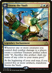 Storm the Vault // Vault of Catlacan [Rivals of Ixalan Prerelease Promos] | Gear Gaming Bentonville