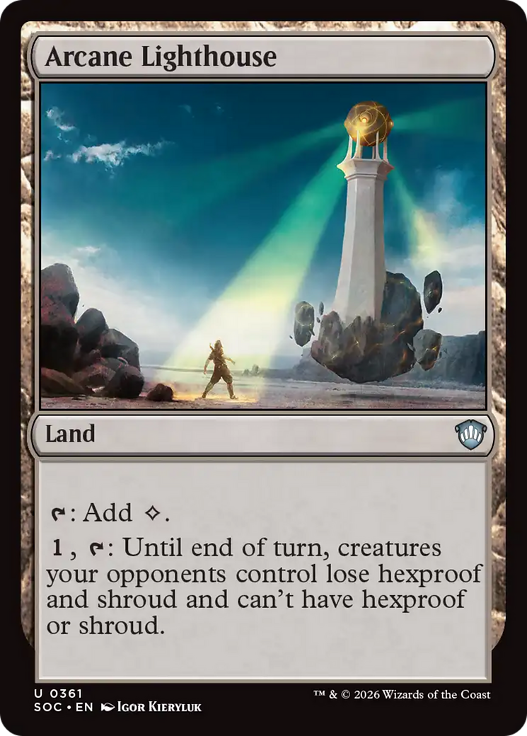Arcane Lighthouse [Secrets of Strixhaven Commander] | Gear Gaming Bentonville