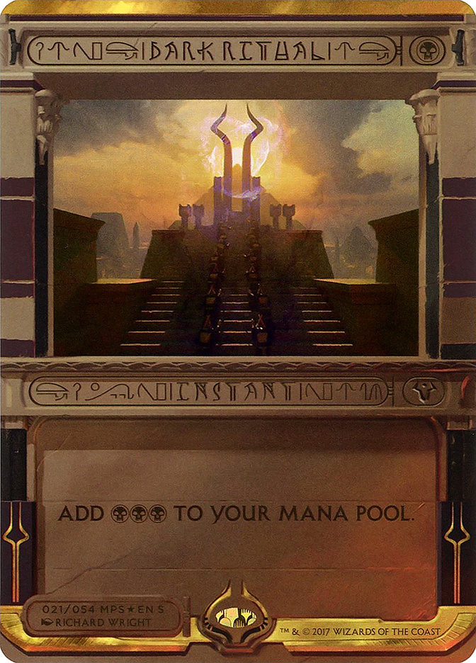Dark Ritual (Invocation) [Amonkhet Invocations] | Gear Gaming Bentonville