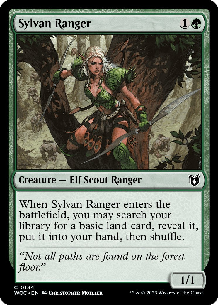 Sylvan Ranger [Wilds of Eldraine Commander] | Gear Gaming Bentonville