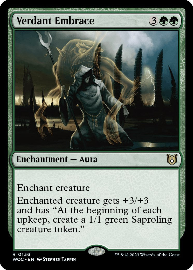 Verdant Embrace [Wilds of Eldraine Commander] | Gear Gaming Bentonville