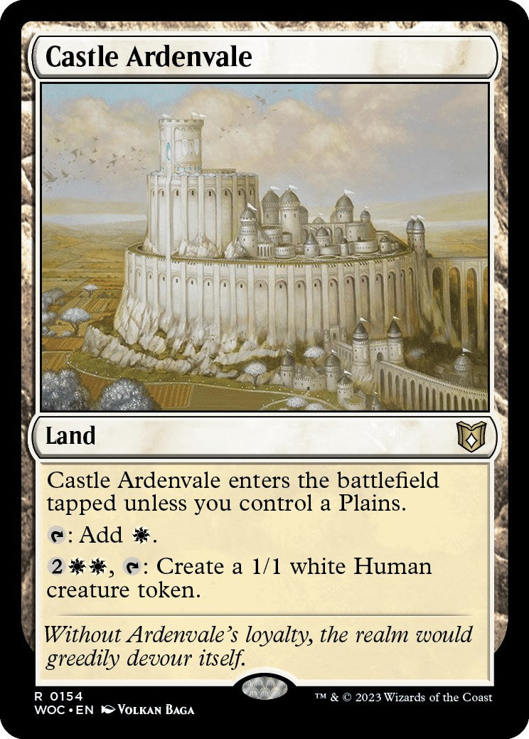 Castle Ardenvale [Wilds of Eldraine Commander] | Gear Gaming Bentonville