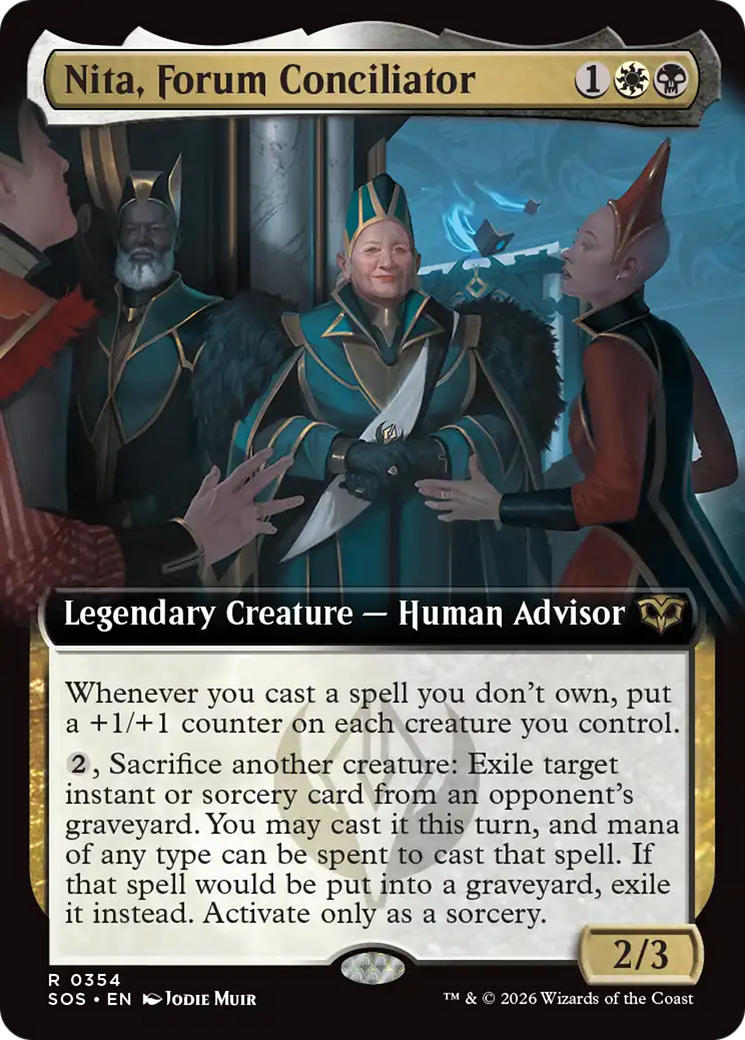 Nita, Forum Conciliator (Extended Art) [Secrets of Strixhaven] | Gear Gaming Bentonville