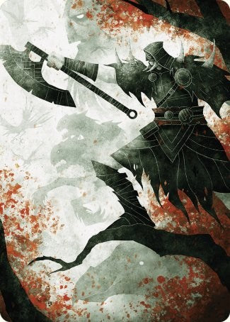 Garruk's Uprising Art Card [Wilds of Eldraine Art Series] | Gear Gaming Bentonville