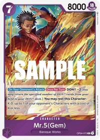 Mr.5 (Gem) [Kingdoms of Intrigue] | Gear Gaming Bentonville