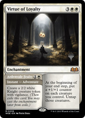 Virtue of Loyalty // Ardenvale Fealty (Promo Pack) [Wilds of Eldraine Promos] | Gear Gaming Bentonville