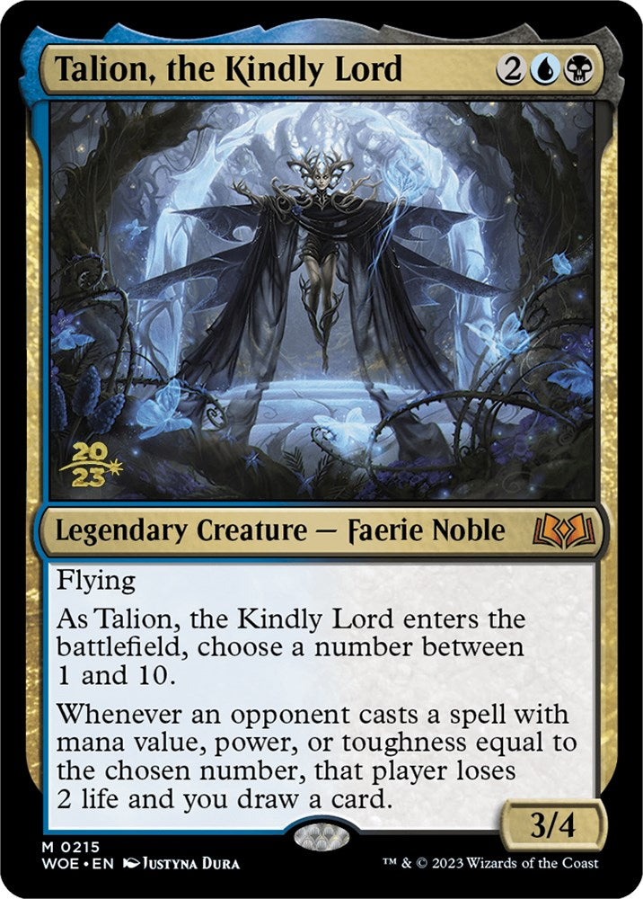 Talion, the Kindly Lord [Wilds of Eldraine Prerelease Promos] | Gear Gaming Bentonville