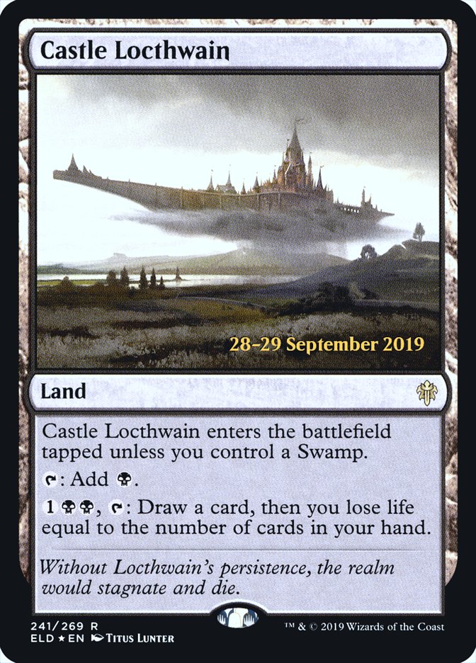 Castle Locthwain [Throne of Eldraine Prerelease Promos] | Gear Gaming Bentonville