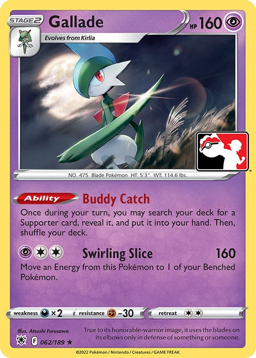 Gallade (062/189) [Prize Pack Series Three] | Gear Gaming Bentonville