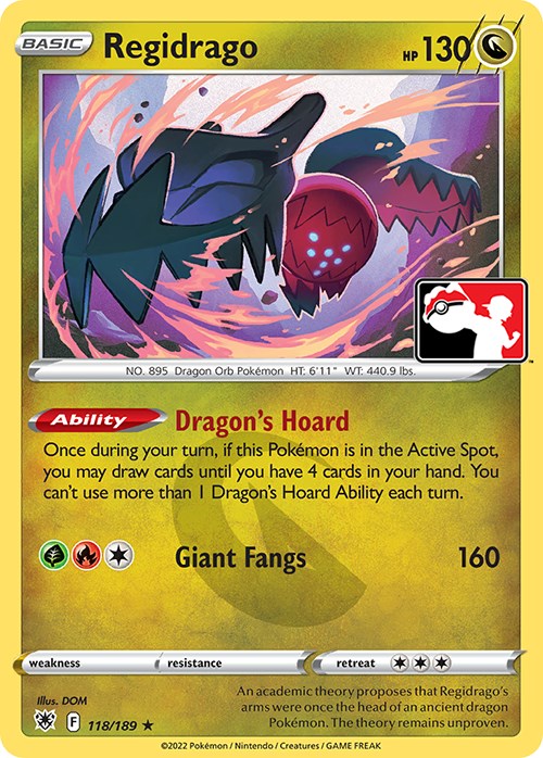 Regidrago (118/189) [Prize Pack Series Three] | Gear Gaming Bentonville