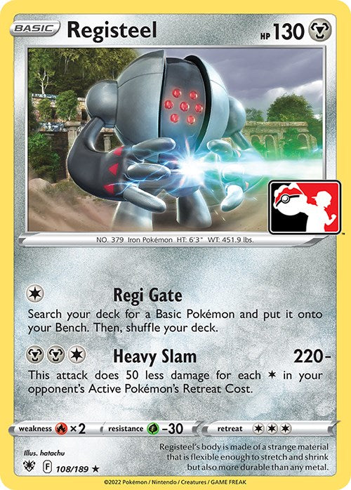 Registeel (108/189) [Prize Pack Series Three] | Gear Gaming Bentonville