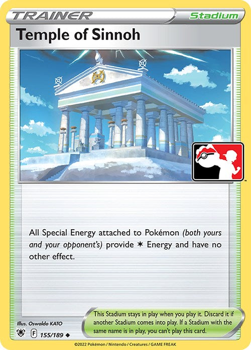 Temple of Sinnoh (155/189) [Prize Pack Series Three] | Gear Gaming Bentonville