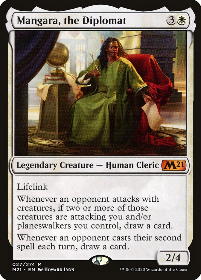 Mangara, the Diplomat [Core Set 2021] | Gear Gaming Bentonville