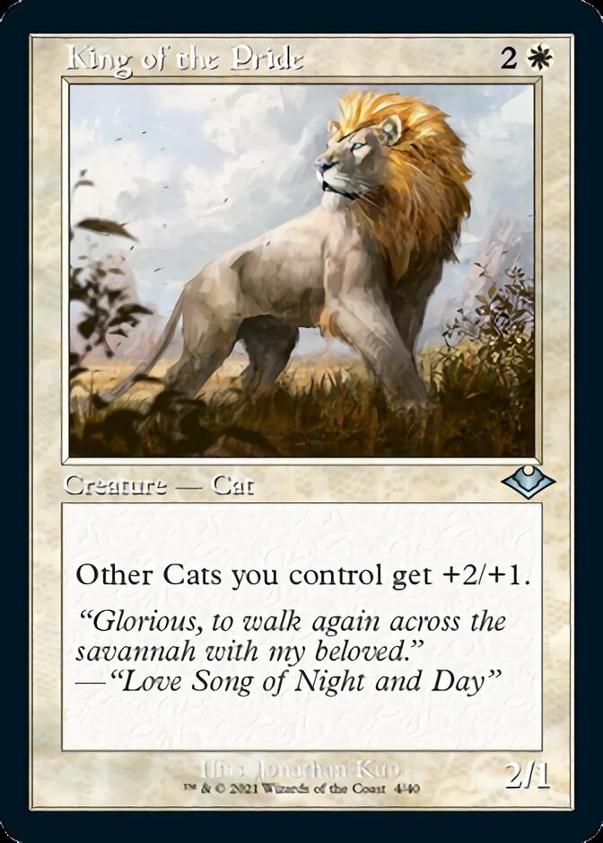 King of the Pride (Retro Foil Etched) [Modern Horizons] | Gear Gaming Bentonville