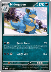 Nidoqueen (031/165) [Scarlet & Violet: 151] | Gear Gaming Bentonville