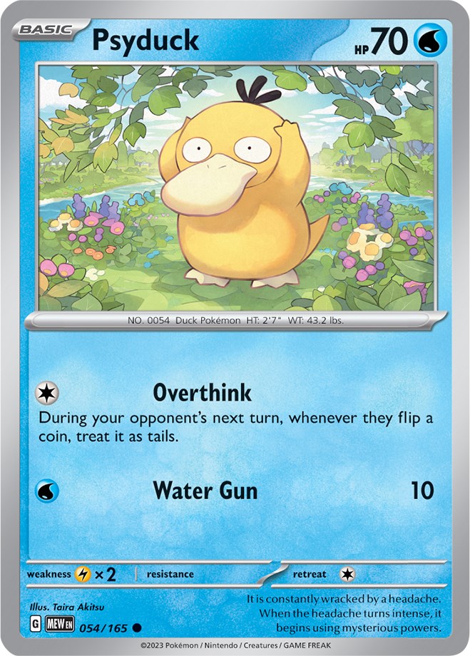 Psyduck (054/165) [Scarlet & Violet: 151] | Gear Gaming Bentonville