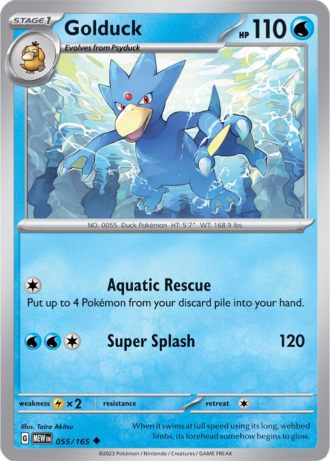 Golduck (055/165) [Scarlet & Violet 151] | Gear Gaming Bentonville