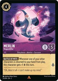 Merlin - Shapeshifter (53/204) [Rise of the Floodborn] | Gear Gaming Bentonville