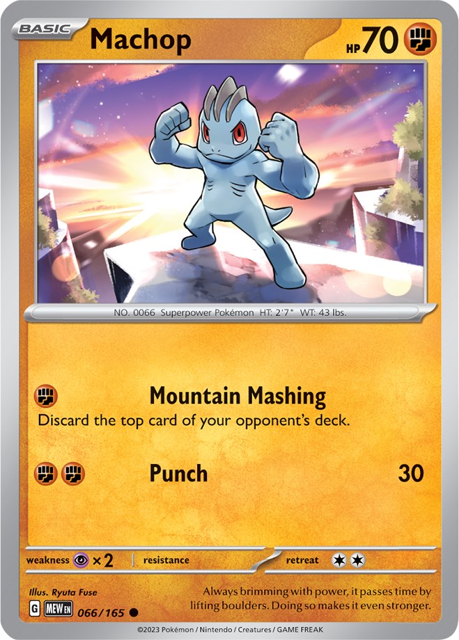 Machop (066/165) [Scarlet & Violet: 151] | Gear Gaming Bentonville