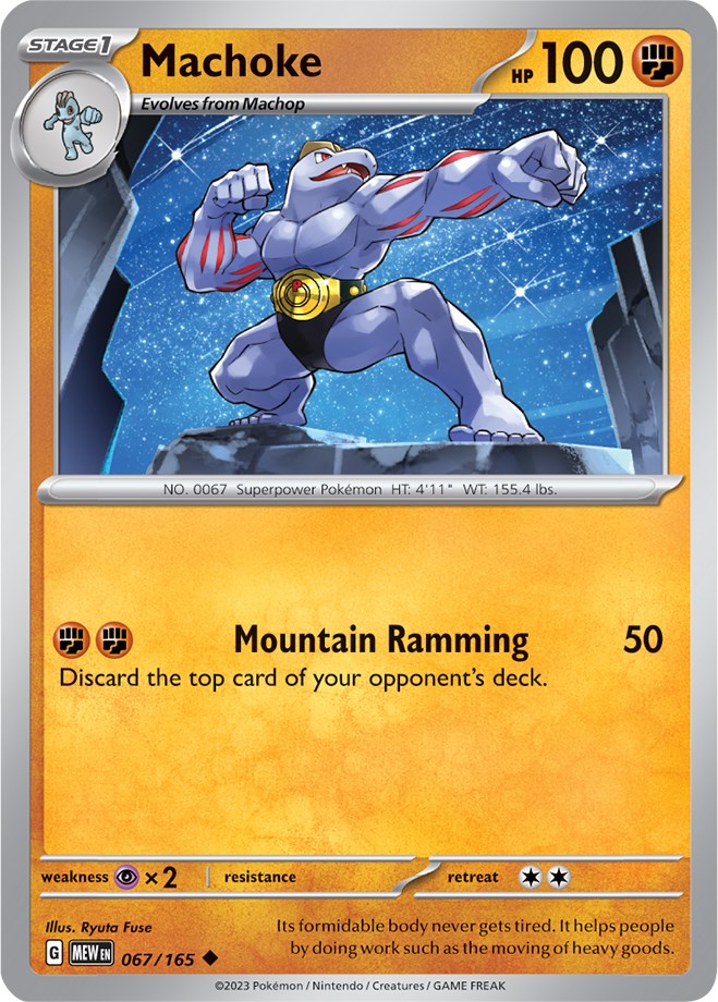 Machoke (067/165) [Scarlet & Violet: 151] | Gear Gaming Bentonville