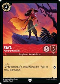 Raya - Warrior of Kumandra (124/204) [Rise of the Floodborn] | Gear Gaming Bentonville