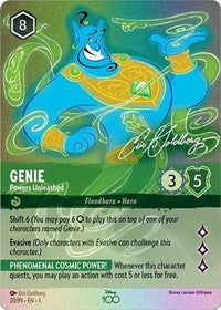 Genie - Powers Unleashed (Alternate Art) (20) [Disney100 Promos] | Gear Gaming Bentonville
