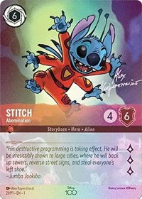 Stitch - Abomination (Alternate Art) (21) [Disney100 Promos] | Gear Gaming Bentonville