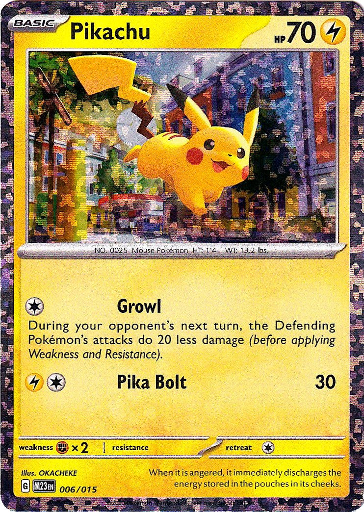 Pikachu (006/015) [McDonald's Promos: 2023 Collection] | Gear Gaming Bentonville