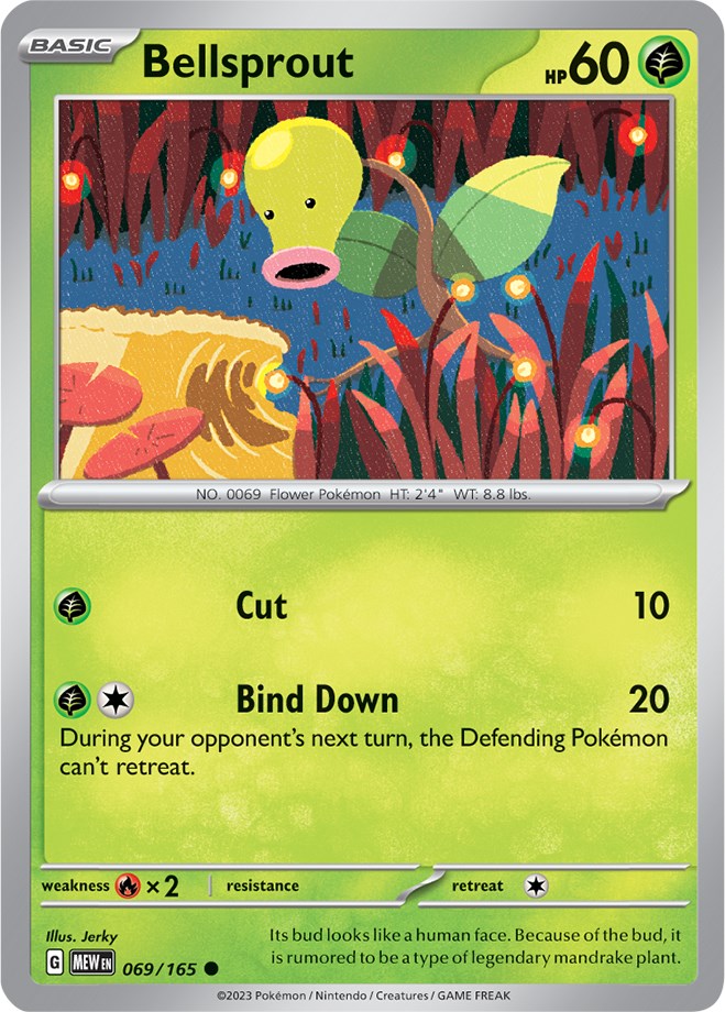 Bellsprout (069/165) [Scarlet & Violet 151] | Gear Gaming Bentonville