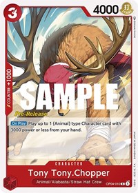 Tony Tony.Chopper [Kingdoms of Intrigue Pre-Release Cards] | Gear Gaming Bentonville