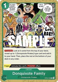 Donquixote Family [Kingdoms of Intrigue Pre-Release Cards] | Gear Gaming Bentonville